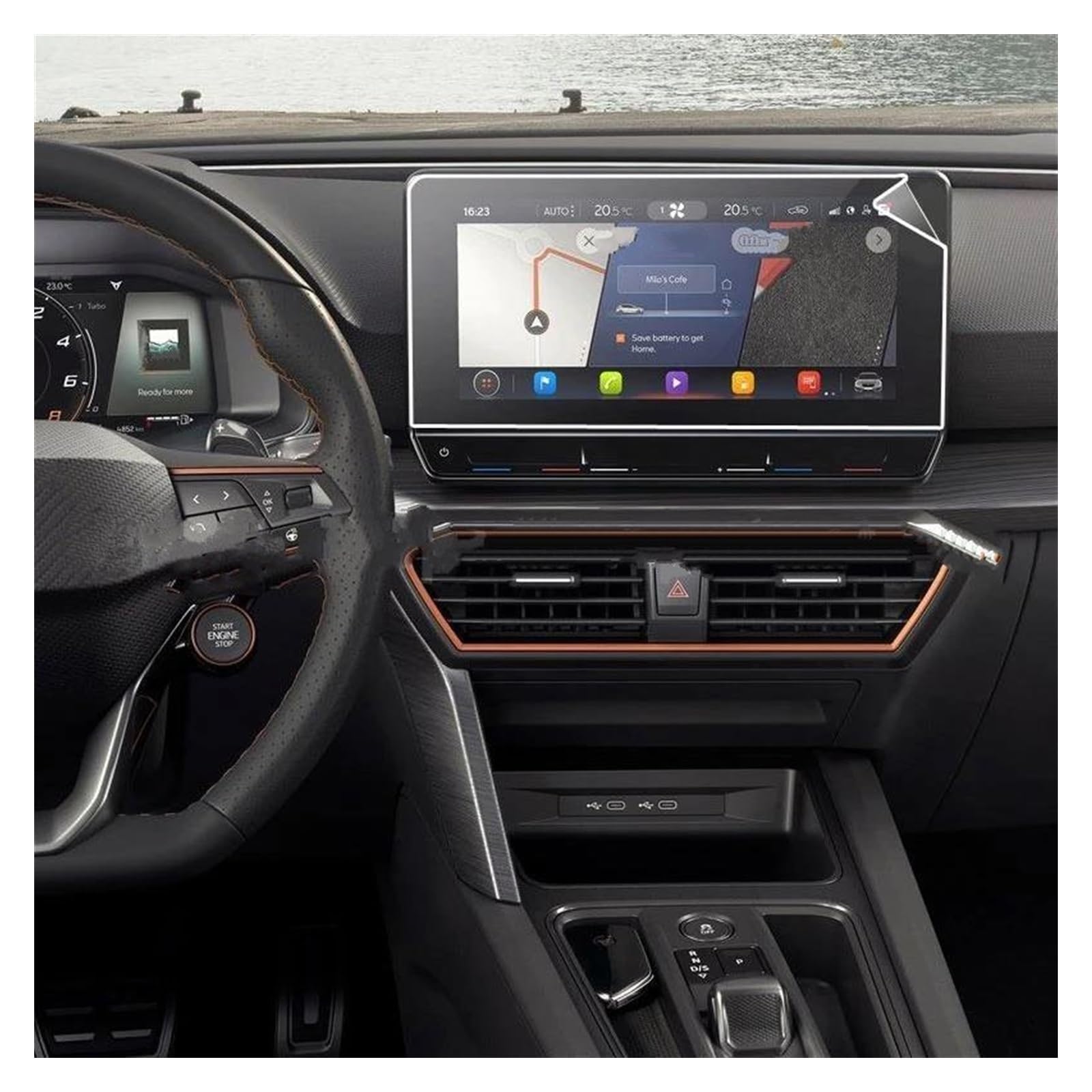 Navigation Bildschirm Schutz PET 12 Zoll Für Cupra Für Formentor 2021 Screen Protector Film Auto GPS Navigation Touch Display Auto Innen Zubehör GPS Glas Schutzfolie Navigation Bildschirm Schutz PET 12 Zoll Für Cupra Für Formentor 2021 Screen Protector Film Auto GPS Navigation Touch Display Auto Innen Zubehör GPS Glas Schutzfolie von MAMEFVBB