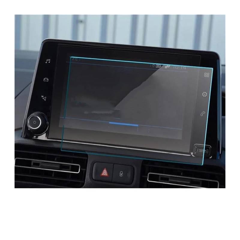 Navigation Bildschirm Schutz PET Für Peugeot Für Rifter 2019 2020 Auto Radio Film Screen Protector LCD Instrument Panel Bildschirm Innen Zubehör GPS Glas Schutzfolie von MAMEFVBB