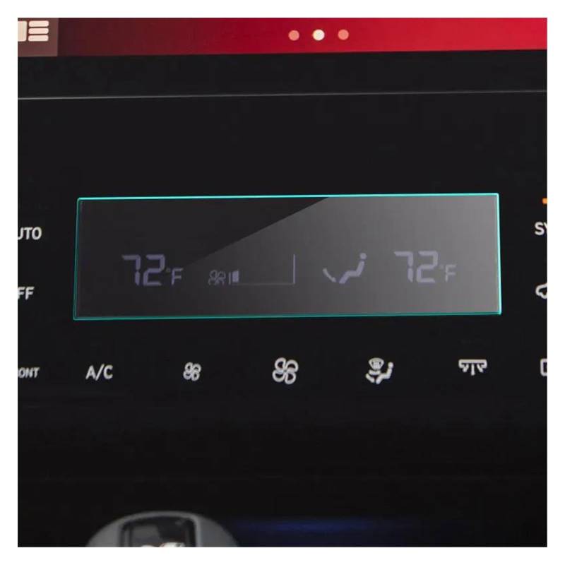 Navigation Bildschirm Schutz PET Für Tucson Für NX4 2021 2022 2023 Film Screen Protector Fahrzeug Hinten Klimaanlage Bildschirm Auto Innen Zubehör GPS Glas Schutzfolie von MAMEFVBB