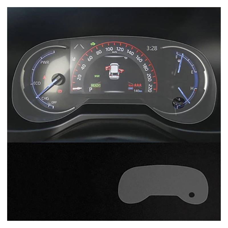 Navigation Bildschirm Schutz TPU Für Toyota Für RAV4 Für RAV-4 2018-2021 Film Screen Protector Auto Instrument Panel Schutz Dashboard Touchscreen GPS Glas Schutzfolie von MAMEFVBB