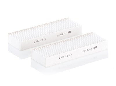Mann-filter Filter, Innenraumluft [Hersteller-Nr. CU26025-2] für Ds, Peugeot von MANN-FILTER
