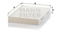 Filter, Innenraumluft MANN-FILTER CU 2736-2 von MANN-FILTER