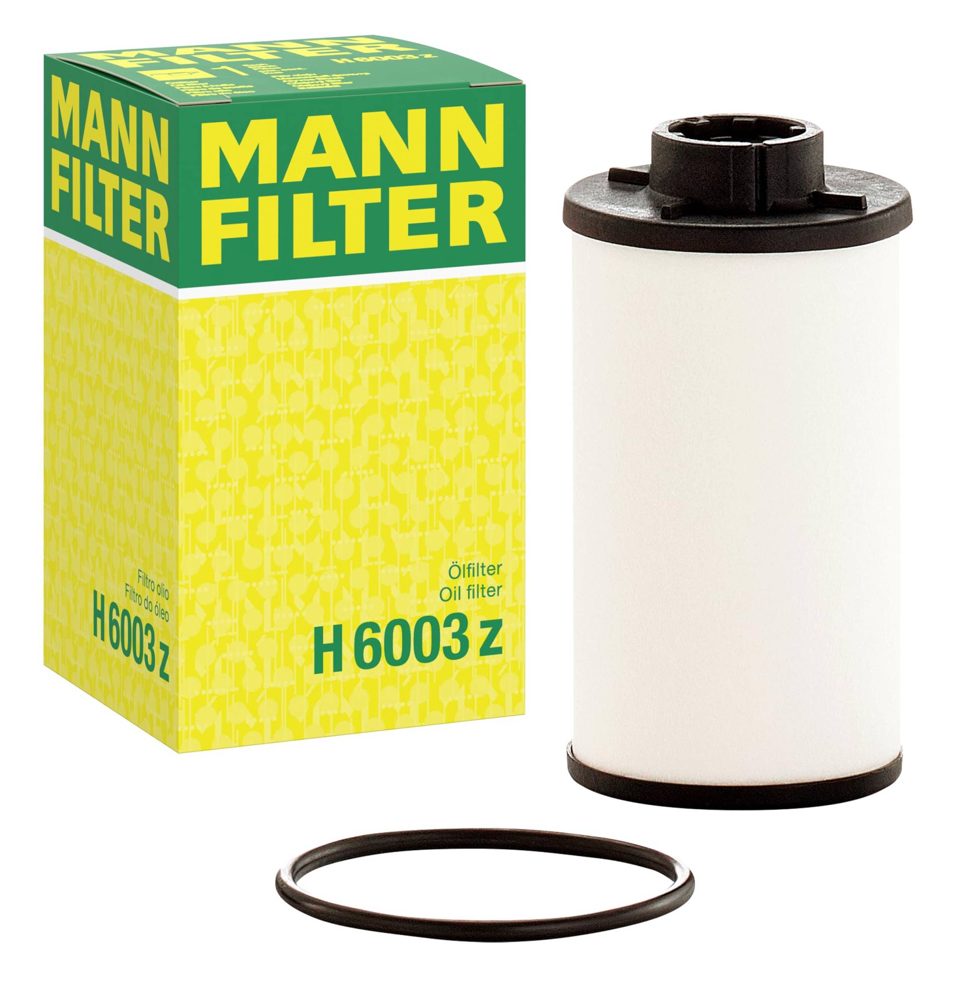 MANN-FILTER H 6003 z Ölfilter – Getriebefilter mit Dichtung / Dichtungssatz – Für PKW von MANN-FILTER