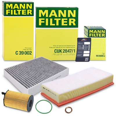 Mann-filter Inspektionspaket SET A für Porsche, VW von MANN-FILTER
