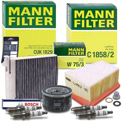 Mann-filter Inspektionspaket SET C für Dacia, Lada, Renault von MANN-FILTER