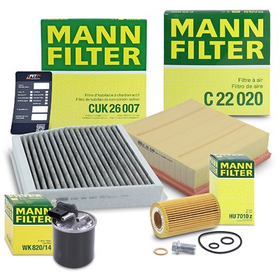 Mann-filter Inspektionspaket Set B für Infiniti, Mercedes-Benz von MANN-FILTER