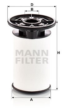 Kraftstofffilter MANN-FILTER PU 7014 z von MANN-FILTER