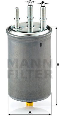 Kraftstofffilter MANN-FILTER WK 829/7 Kraftstofffilter MANN-FILTER WK 829/7 von MANN-FILTER