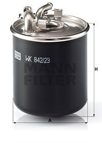 Kraftstofffilter MANN-FILTER WK 842/23 x Kraftstofffilter MANN-FILTER WK 842/23 x von MANN-FILTER