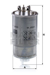 Kraftstofffilter MANN-FILTER WK 853/23 Kraftstofffilter MANN-FILTER WK 853/23 von MANN-FILTER