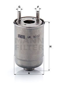 Kraftstofffilter MANN-FILTER WK 9012 x von MANN-FILTER