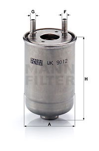 Kraftstofffilter MANN-FILTER WK 9012 x Kraftstofffilter MANN-FILTER WK 9012 x von MANN-FILTER