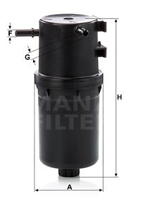 Kraftstofffilter MANN-FILTER WK 9016 von MANN-FILTER