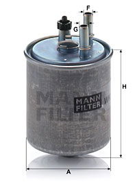 Kraftstofffilter MANN-FILTER WK 918/2 x Kraftstofffilter MANN-FILTER WK 918/2 x von MANN-FILTER