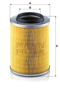 Luftfilter MANN-FILTER C 16 127 von MANN-FILTER