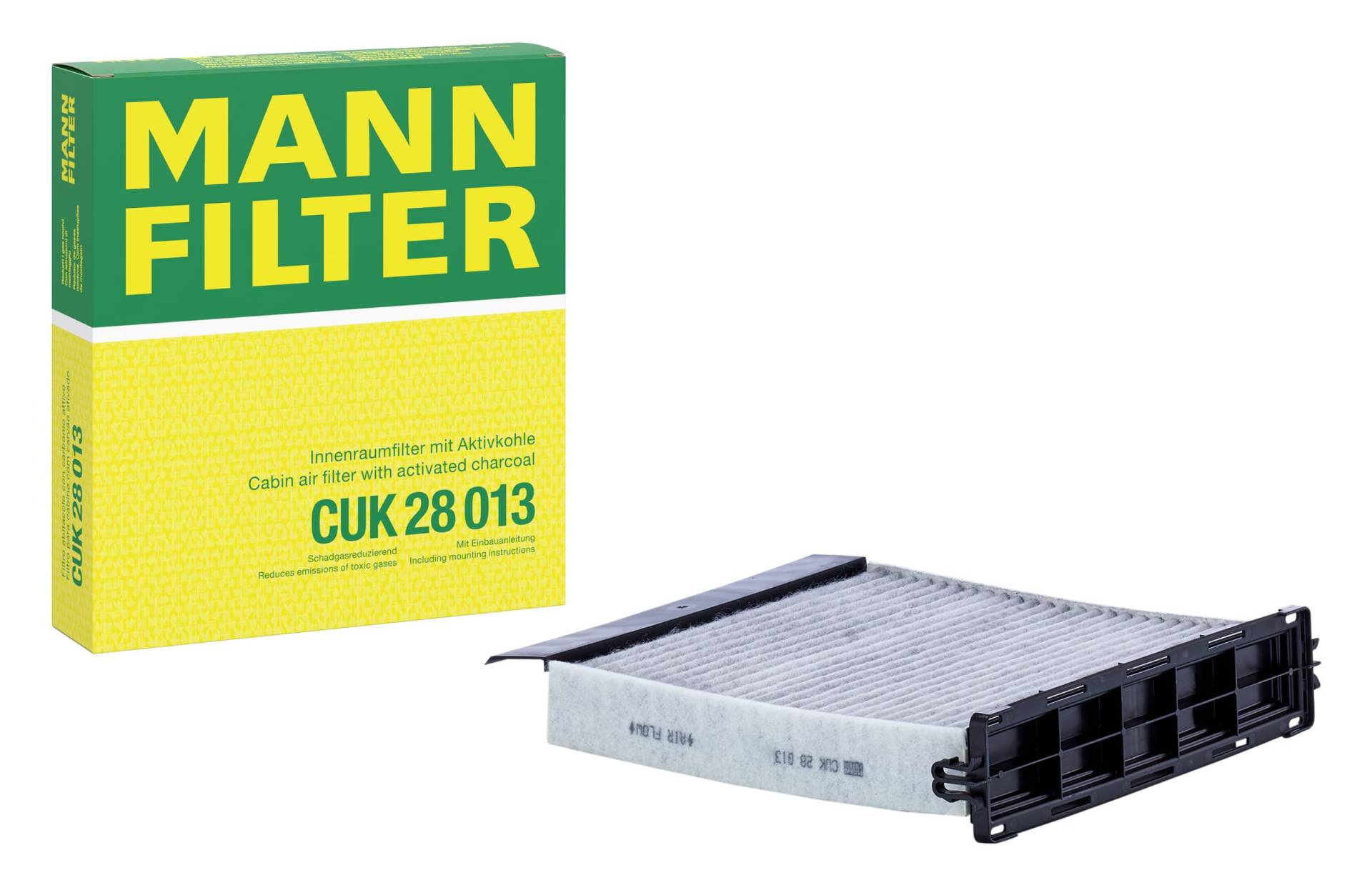 MANN-FILTER Filter Innenraumluft Aktivkohle CUK 28 013 von MANN-FILTER