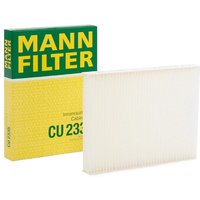 MANN-FILTER Innenraumfilter Partikelfilter CU 2335 Filter, Innenraumluft,Pollenfilter FIAT,LANCIA,UAZ,PUNTO (188),Doblo Cargo (223_) von MANN-FILTER