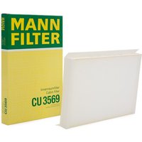 MANN-FILTER Innenraumfilter Partikelfilter CU 3569 Filter, Innenraumluft,Pollenfilter VW,MERCEDES-BENZ,CRAFTER 30-50 Kasten (2E_) von MANN-FILTER