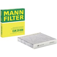 MANN-FILTER Innenraumfilter Aktivkohlefilter CUK 20 006 Filter, Innenraumluft,Pollenfilter FIAT,CHRYSLER,ABARTH,500 (312),500 C (312),500e MANN-FILTER Innenraumfilter Aktivkohlefilter CUK 20 006 Filter, Innenraumluft,Pollenfilter FIAT,CHRYSLER,ABARTH,500 (312),500 C (312),500e von MANN-FILTER