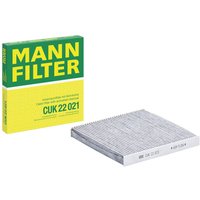 MANN-FILTER Innenraumfilter Aktivkohlefilter CUK 22 021 Filter, Innenraumluft,Pollenfilter RENAULT,SMART,Twingo III Schrägheck (BCM_) MANN-FILTER Innenraumfilter Aktivkohlefilter CUK 22 021 Filter, Innenraumluft,Pollenfilter RENAULT,SMART,Twingo III Schrägheck (BCM_) von MANN-FILTER