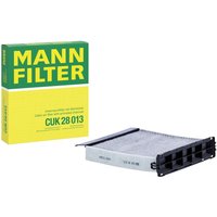 MANN-FILTER Innenraumfilter Aktivkohlefilter CUK 28 013 Filter, Innenraumluft,Pollenfilter MERCEDES-BENZ,A-Klasse (W177),B-Klasse (W247) von MANN-FILTER