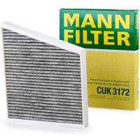 MANN-FILTER Innenraumfilter Aktivkohlefilter CUK 3172 Filter, Innenraumluft,Pollenfilter MERCEDES-BENZ,E-Klasse Limousine (W211) von MANN-FILTER
