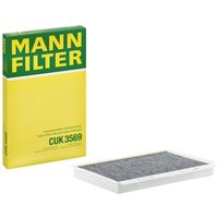 MANN-FILTER Innenraumfilter Aktivkohlefilter CUK 3569 Filter, Innenraumluft,Pollenfilter VW,MERCEDES-BENZ,CRAFTER 30-50 Kasten (2E_) von MANN-FILTER