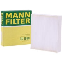 MANN-FILTER Innenraumfilter Partikelfilter CU 1830 Filter, Innenraumluft,Pollenfilter MITSUBISHI,SMART,COLT VI (Z3_A, Z2_A),COLT CZC Cabriolet (RG) von MANN-FILTER