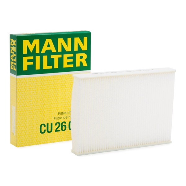MANN-FILTER Innenraumfilter VW,SKODA,SEAT CU 26 006 1S0820360,1S0820367 von MANN-FILTER