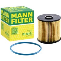 MANN-FILTER Kraftstofffilter mit Dichtung PU 7010 z Leitungsfilter,Spritfilter OPEL,FORD,PEUGEOT,GRANDLAND X (A18),Crossland X (P17),Zafira Life (K0) von MANN-FILTER