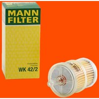MANN-FILTER Kraftstofffilter Leitungsfilter WK 42/2 Leitungsfilter,Spritfilter RENAULT,FIAT,SKODA,CLIO I (B/C57_, 5/357_),SUPER 5 (B/C40_) von MANN-FILTER