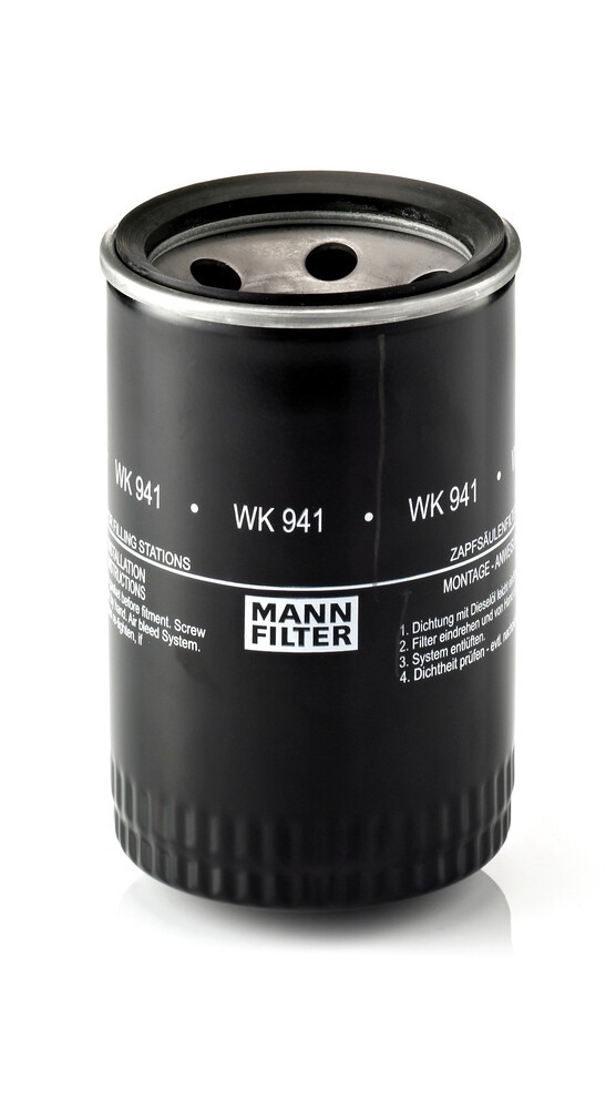 MANN-FILTER Kraftstofffilter WK 941 (10) Leitungsfilter,Spritfilter von MANN-FILTER