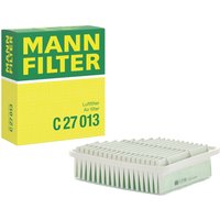 MANN-FILTER Luftfilter Filtereinsatz C 27 013 Motorluftfilter,Filter für Luft TOYOTA,AURIS (NRE15_, ZZE15_, ADE15_, ZRE15_, NDE15_) von MANN-FILTER