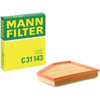 MANN-FILTER Luftfilter Filtereinsatz C 31 143 Motorluftfilter,Filter für Luft BMW,ALPINA,5 Limousine (E60),5 Touring (E61),6 Coupe (E63) von MANN-FILTER