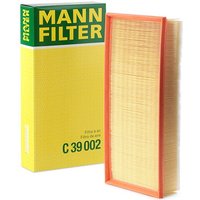 MANN-FILTER Luftfilter Filtereinsatz C 39 002 Motorluftfilter,Filter für Luft VW,AUDI,PORSCHE,Touareg (7LA, 7L6, 7L7),Touareg (7P5, 7P6),Q7 (4LB) von MANN-FILTER