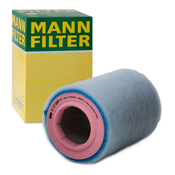 MANN-FILTER Luftfilter OPEL,FIAT,PEUGEOT C 17 237/1 1444SG,1444SR,1679949480 Motorluftfilter,Filter für Luft 1354884080,1359644080,60000633307,1444SF von MANN-FILTER