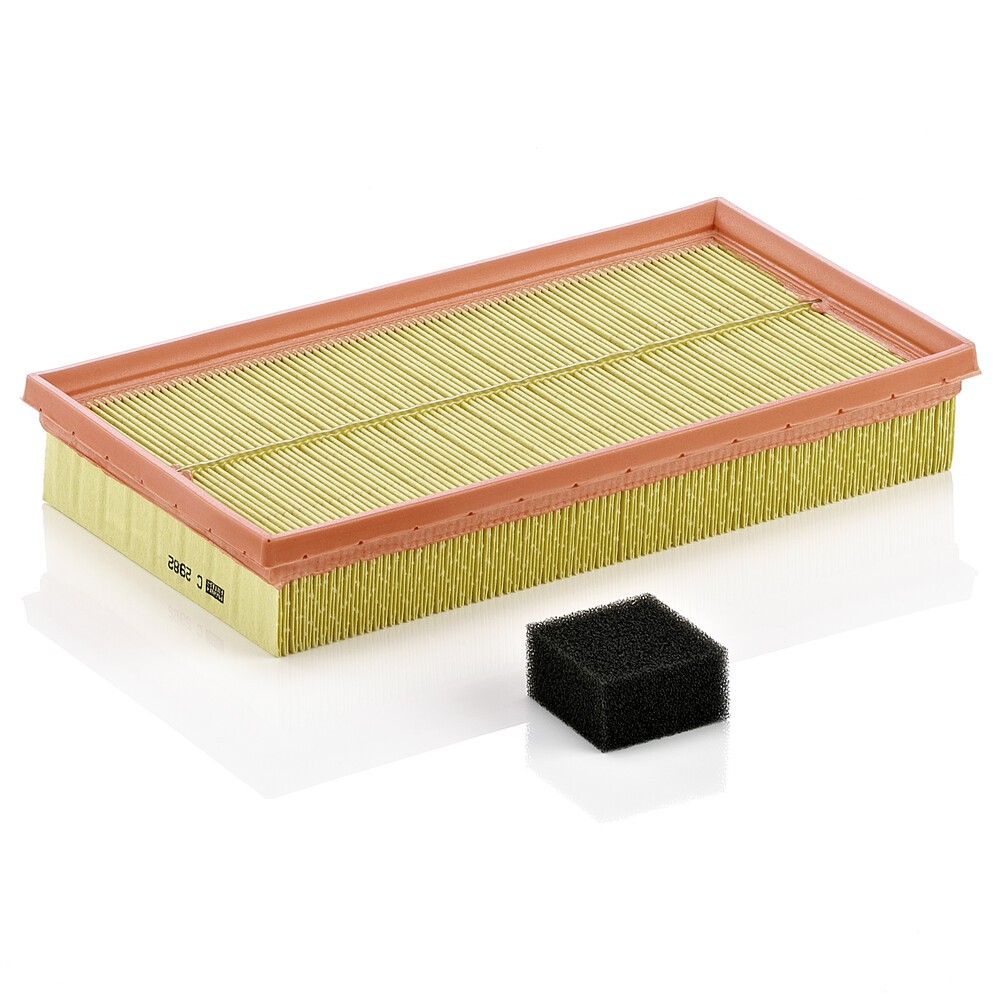 MANN-FILTER Luftfilter FORD C 2982 KIT 1030652,1050705,97KB9601AB Motorluftfilter,Filter für Luft von MANN-FILTER