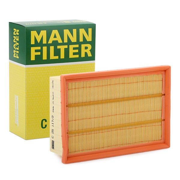 MANN-FILTER Luftfilter PEUGEOT,CITROËN C 25 117/2 1444FJ,1444FL,1444TZ Motorluftfilter,Filter für Luft 1444TZ,1444CE,1444CL,1444TZ,1444W3,1444W4 von MANN-FILTER