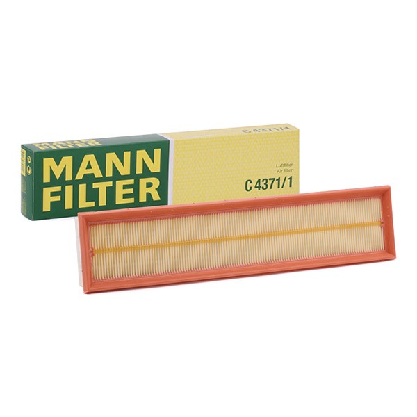 MANN-FILTER Luftfilter PEUGEOT,CITROËN C 4371/1 1444FE,1444PR,1444VK Motorluftfilter,Filter für Luft 9650608480,9800468280,1444FF,1444PT,1444VK von MANN-FILTER