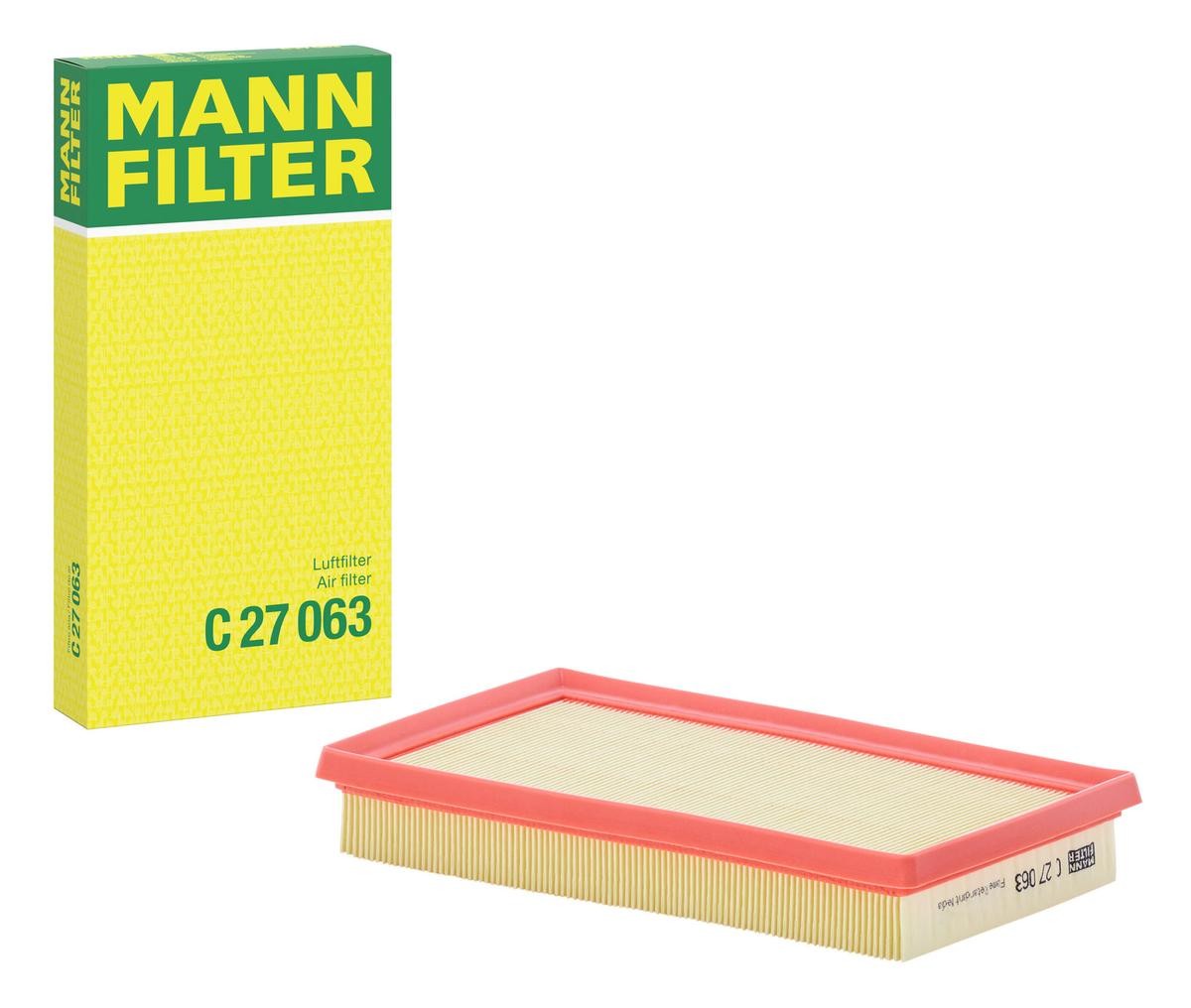 MANN-FILTER Luftfilter TOYOTA,SUZUKI,DAIHATSU C 27 063 178010T060,1780177050,17801F0040 Motorluftfilter,Filter für Luft von MANN-FILTER