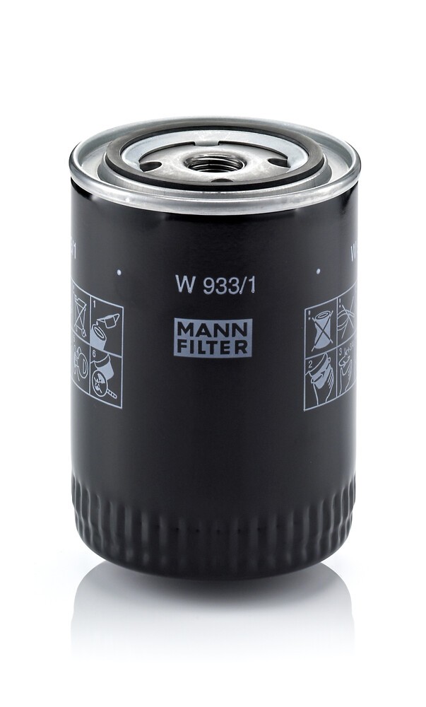 MANN-FILTER Ölfilter FORD,NISSAN,LTI W 933/1 1112652,1523494,1957597 Motorölfilter,Filter für Öl 1960830,3707442,5001123,5004552,5012580,5016962 von MANN-FILTER