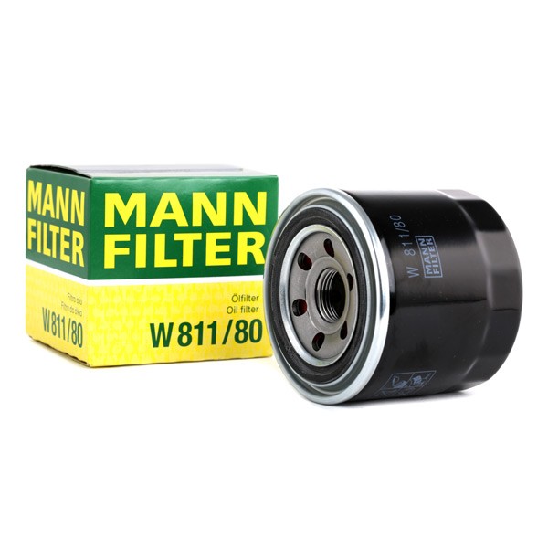 MANN-FILTER Ölfilter OPEL,FORD,HYUNDAI W 811/80 4920158,1103827,49540000111 Motorölfilter,Filter für Öl 7611900535100,7612915035151,05740004,05742418 von MANN-FILTER