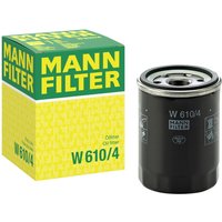 MANN-FILTER Ölfilter Anschraubfilter W 610/4 Motorölfilter,Filter für Öl NISSAN,MICRA III (K12),Note (E11, NE11),MICRA II (K11),Micra C+C III (K12) von MANN-FILTER