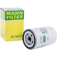MANN-FILTER Ölfilter Anschraubfilter W 719/27 Motorölfilter,Filter für Öl FORD,MAZDA,JEEP,Fiesta Mk5 Schrägheck (JH1, JD1, JH3, JD3) von MANN-FILTER