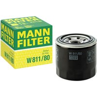 MANN-FILTER Ölfilter Anschraubfilter W 811/80 Motorölfilter,Filter für Öl OPEL,FORD,HYUNDAI,Campo (TF0, TF1),Monterey A (M92),Monterey B (M98) von MANN-FILTER