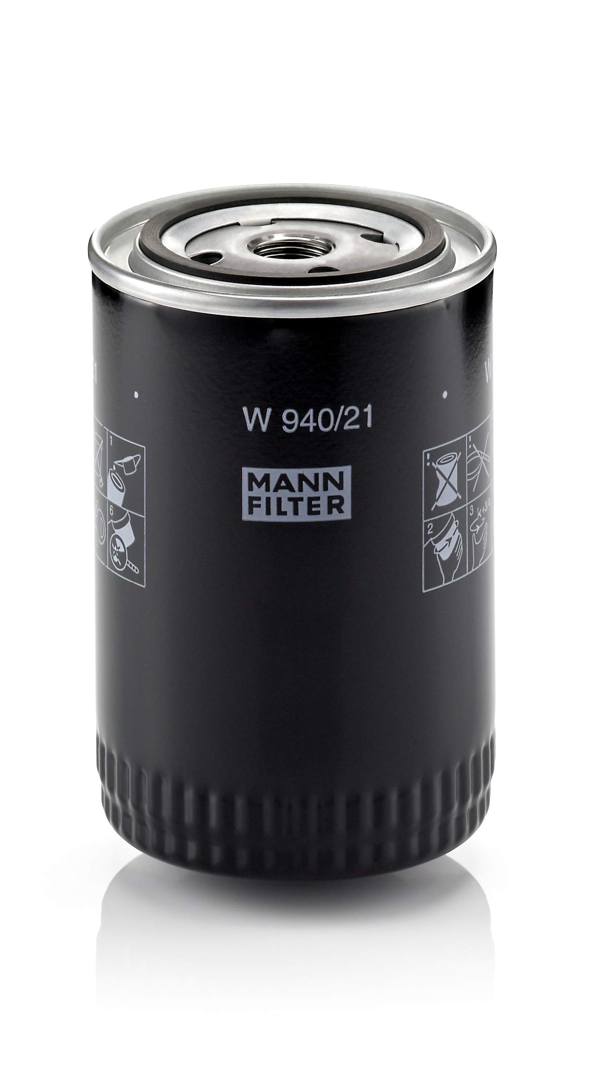 MANN-FILTER W 940/21 Filtro de aceite – Para automóviles MANN-FILTER W 940/21 Filtro de aceite – Para automóviles von MANN-FILTER