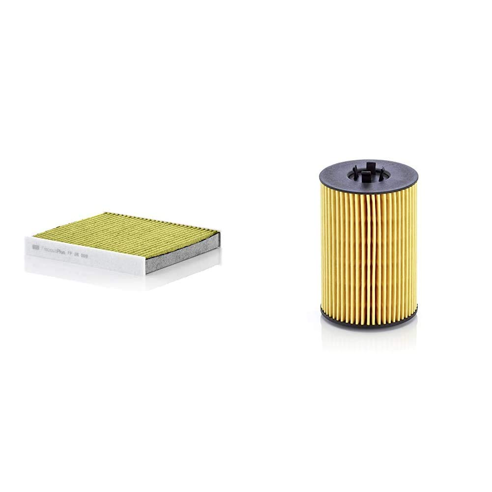 MANN-FILTER Original Innenraumluftfilter FP 26 009 – FreciousPlus Biofunktionaler Pollenfilter – Für PKW & Ölfilter HU 7020 z – Ölfilter Satz mit Dichtung/Dichtungssatz – Für PKW MANN-FILTER Original Innenraumluftfilter FP 26 009 – FreciousPlus Biofunktionaler Pollenfilter – Für PKW & Ölfilter HU 7020 z – Ölfilter Satz mit Dichtung/Dichtungssatz – Für PKW von MANN-FILTER