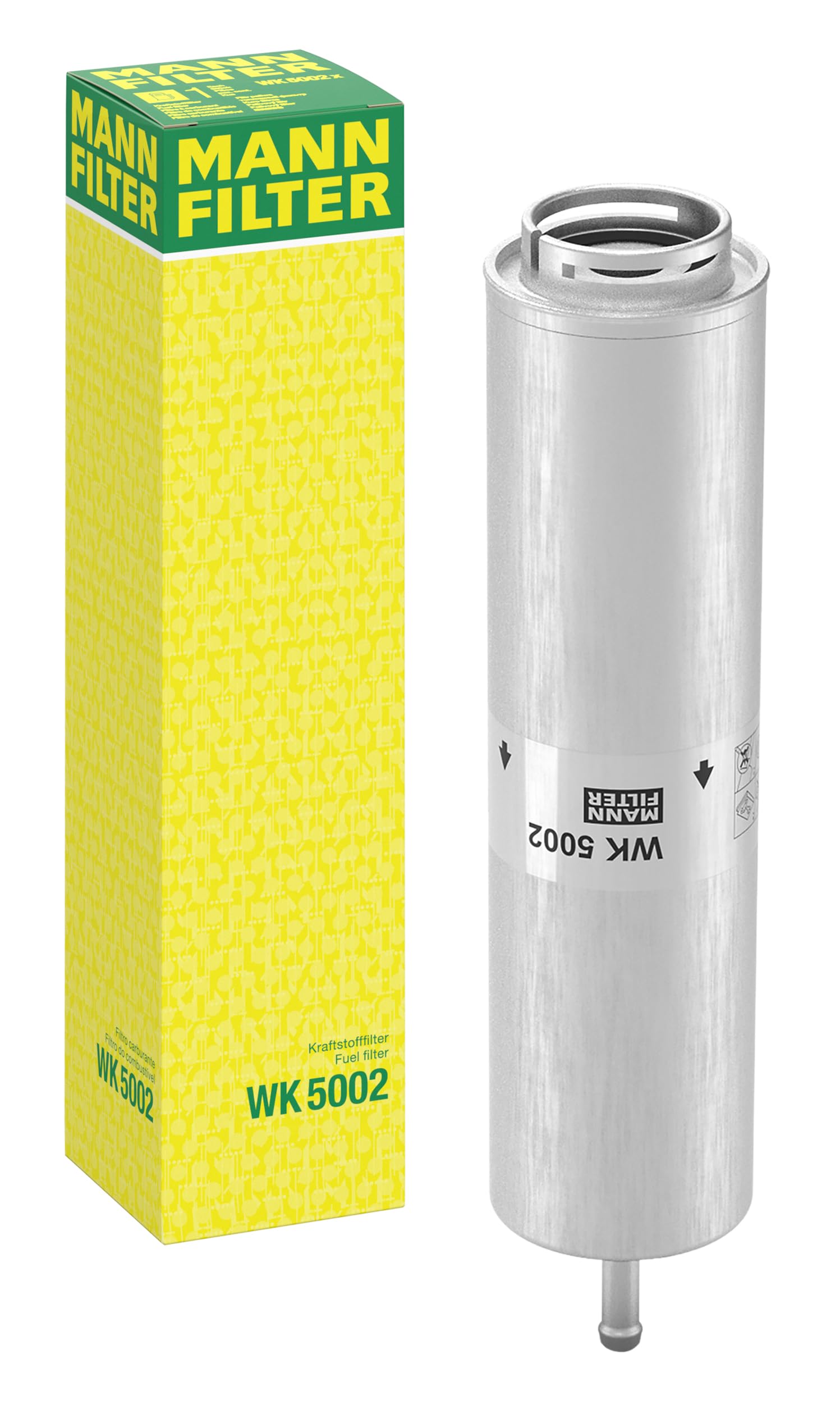 MANN-FILTER WK 5002 Kraftstofffilter - PKW + TRANSPORTER MANN-FILTER WK 5002 Kraftstofffilter - PKW + TRANSPORTER von MANN-FILTER