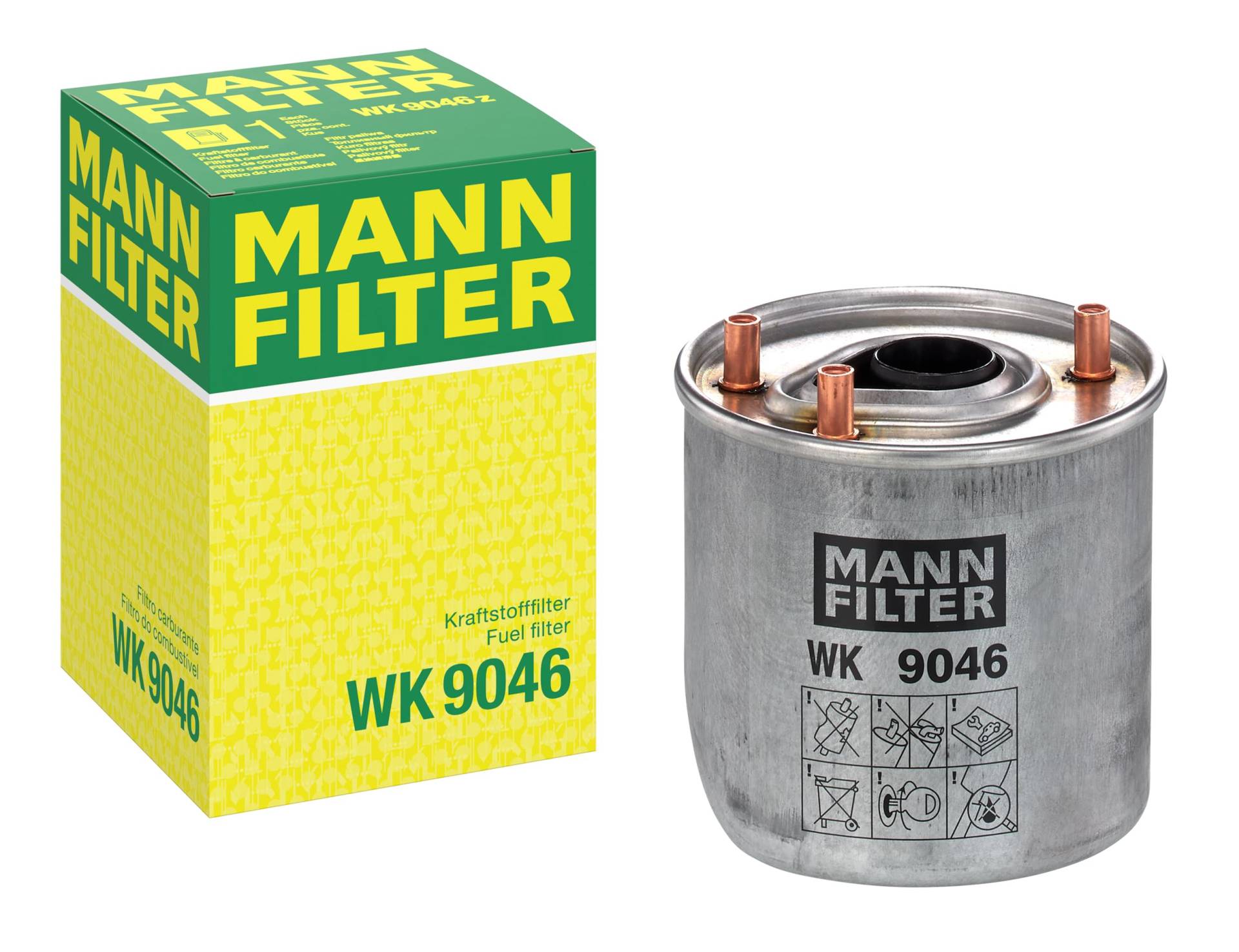 MANN-FILTER WK 9046 Kraftstofffilter – Für PKW von MANN-FILTER