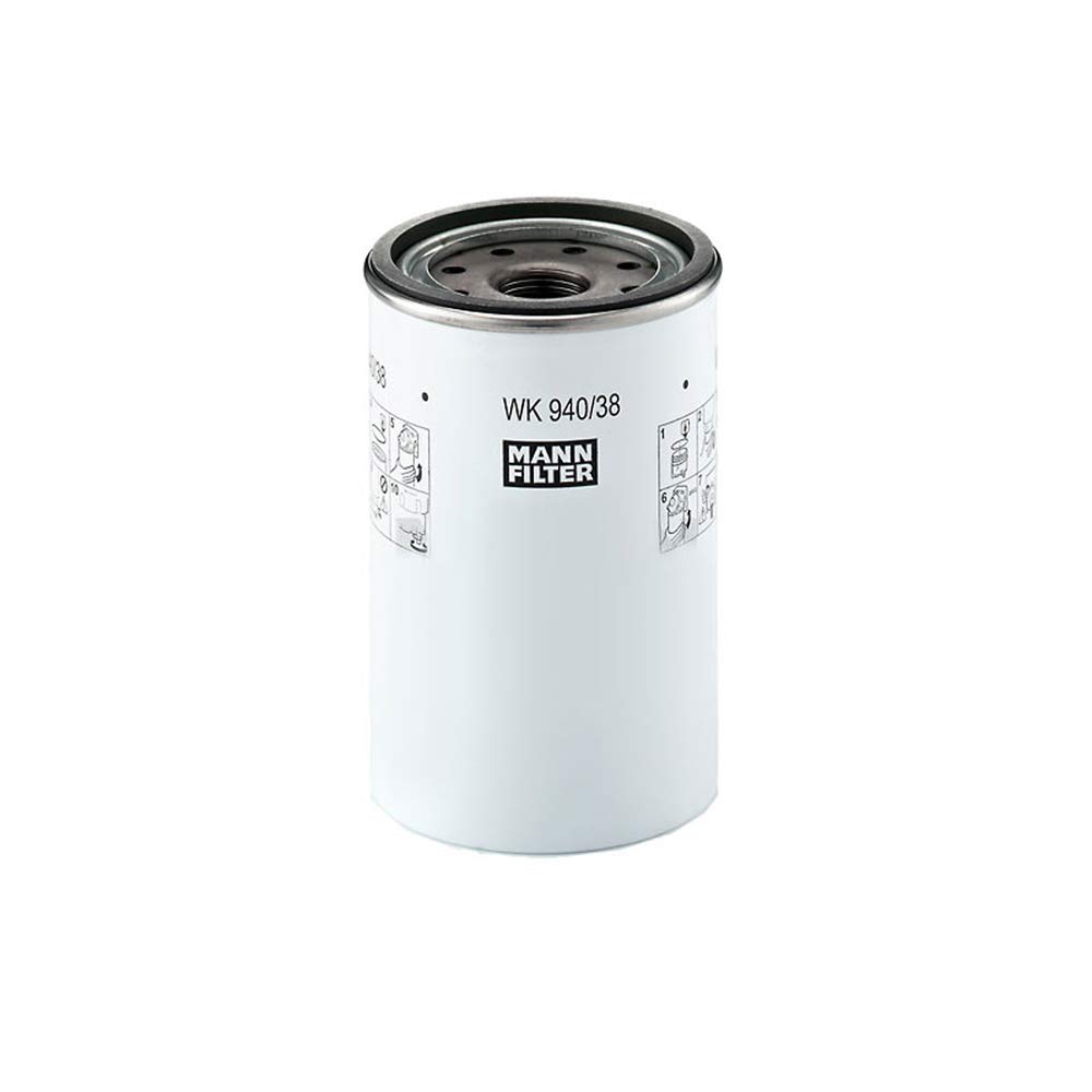 MANN-FILTER WK 940/38 x Kraftstofffilter - für Lkw + Busse von MANN-FILTER
